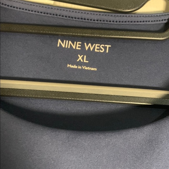 Nine West Women's Navy Blue Sleeveless Top - Picture 5 of 10